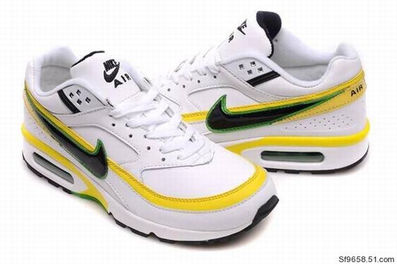 New Men'S Nike Air Max White/Yellow